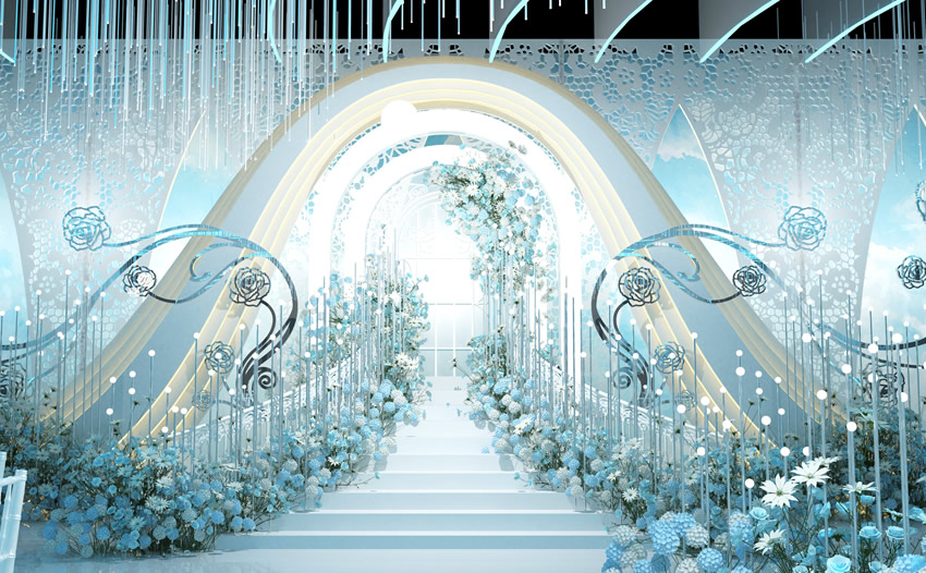 襄垣釡香烙馍村水晶厅效果展示